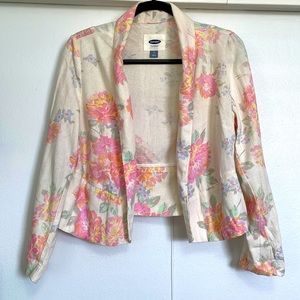 Floral Jacket (Old Navy)